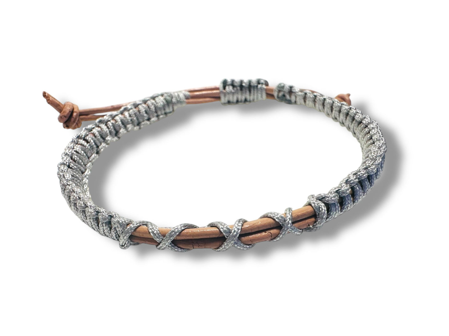 Men’s Leather Adjustable Bracelet, Men's Band Bracelet, Black Bracelet, Leather Bracelet