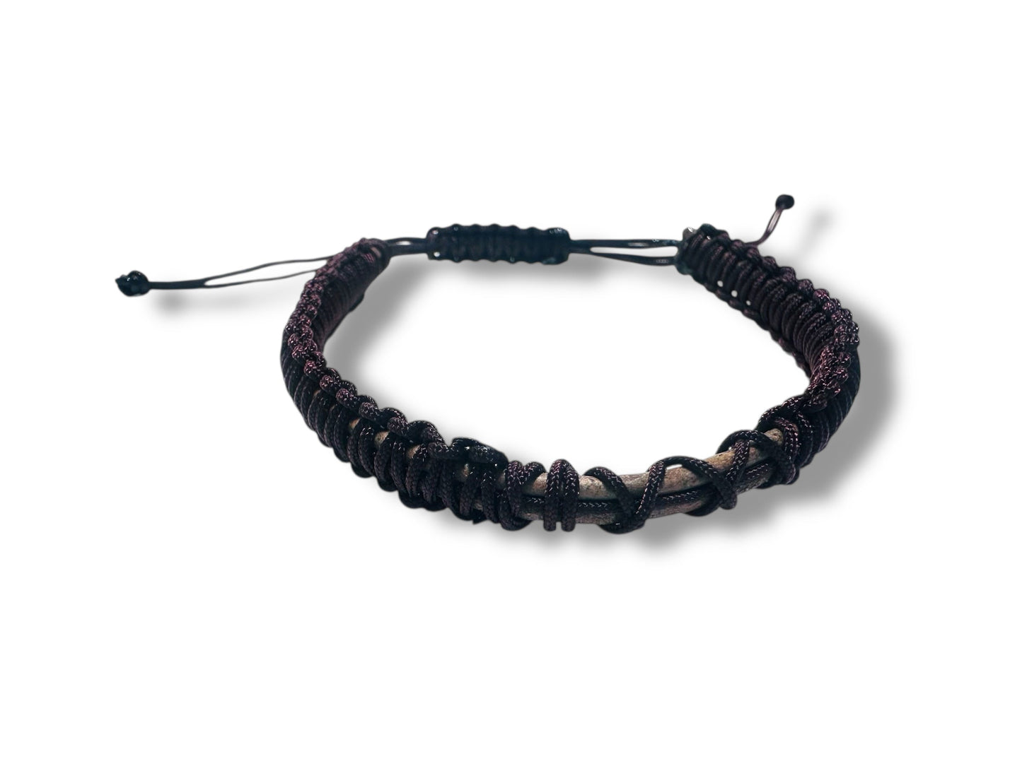 Men’s Leather Adjustable Bracelet, Men's Band Bracelet, Black Bracelet, Leather Bracelet