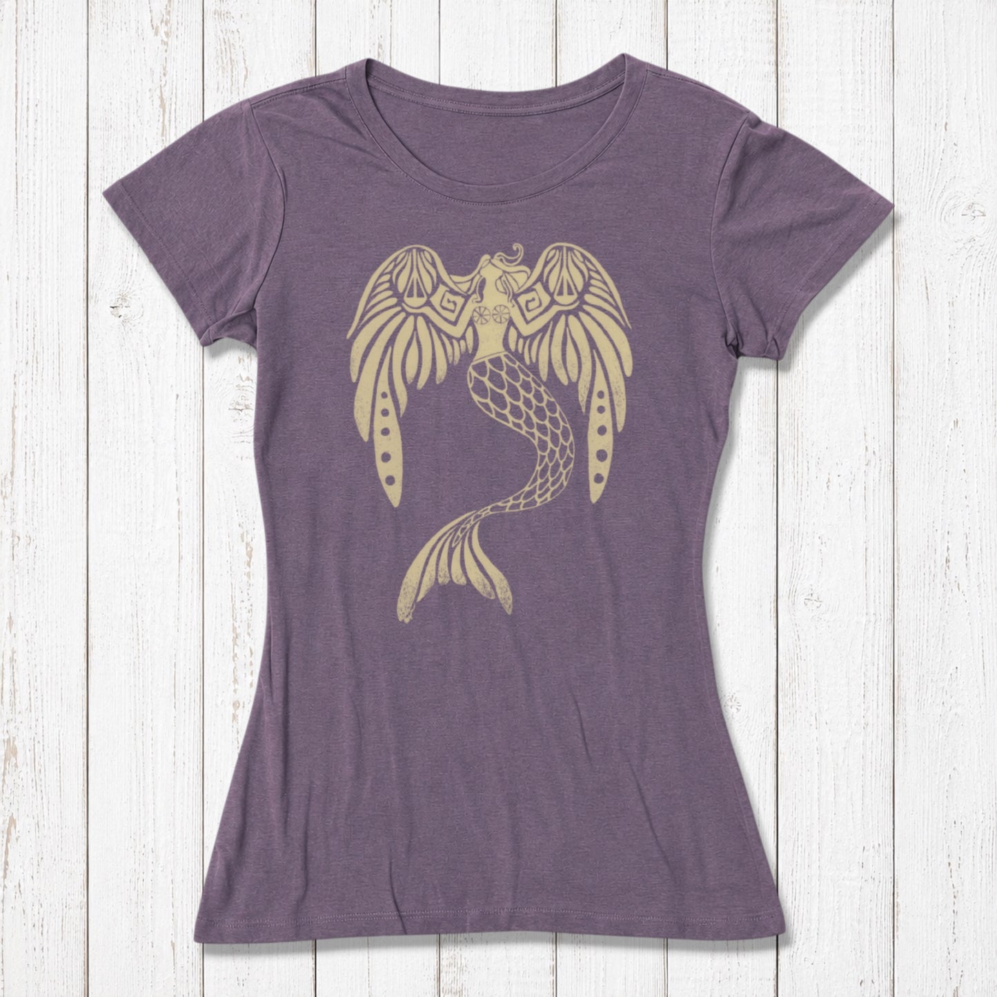 Bamboo Organic Cotton T-shirt Women purple.png
