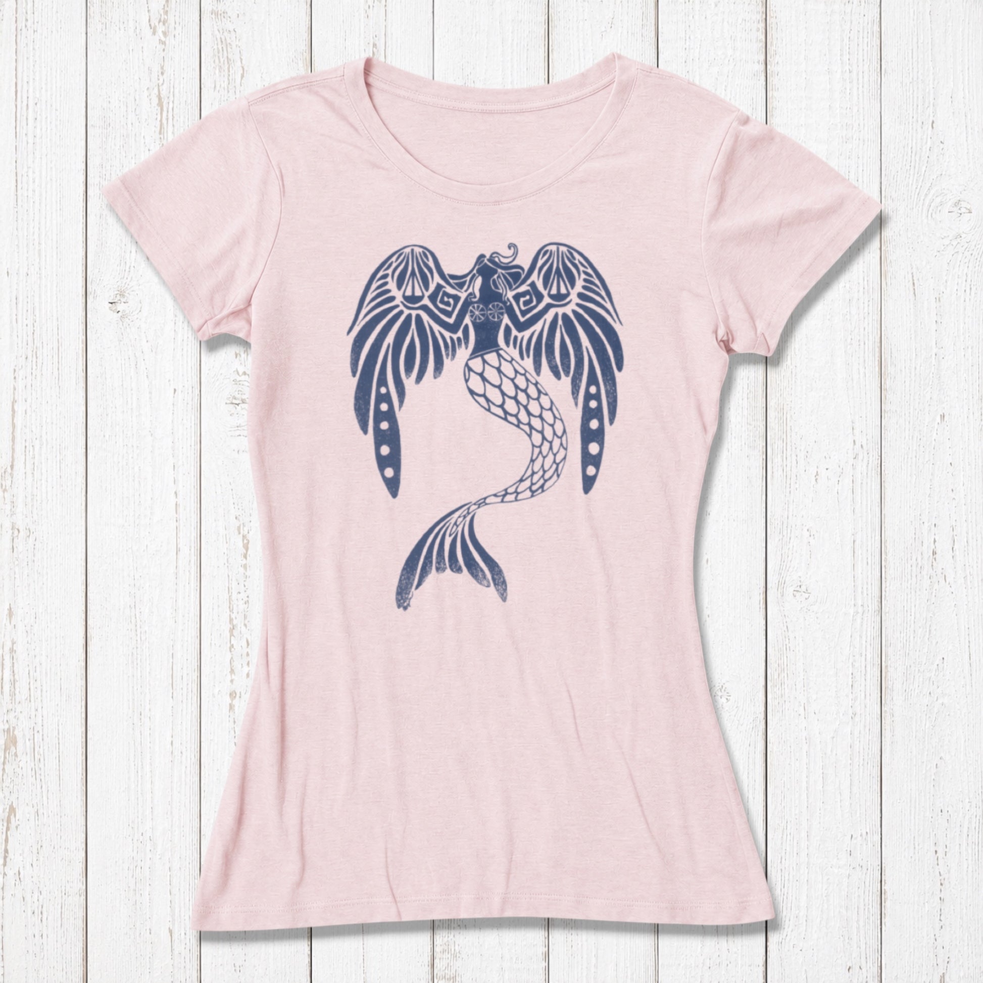 Bamboo Organic Cotton T-shirt Women Pink.png