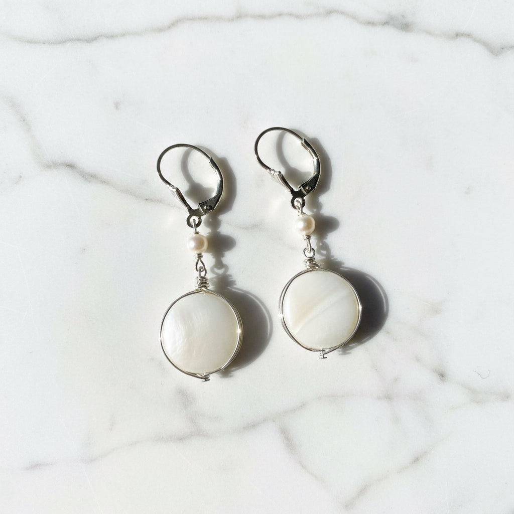 Mother of Pearl Earrings