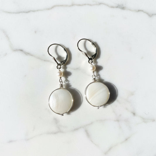 Mother of Pearl Earrings