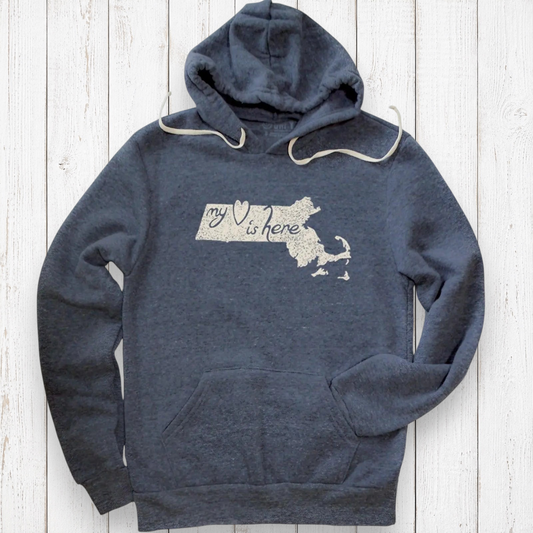 My Heart Is Here Unisex Hoodie Uni-T