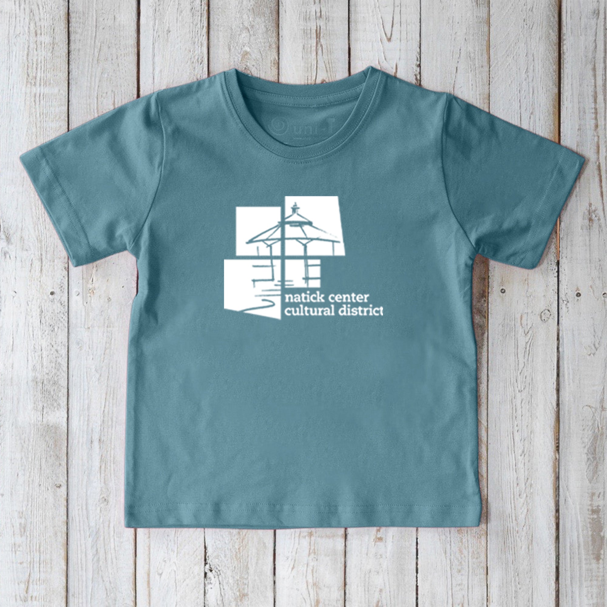 Natick Center Cultural District T-shirt for Kids Uni-T