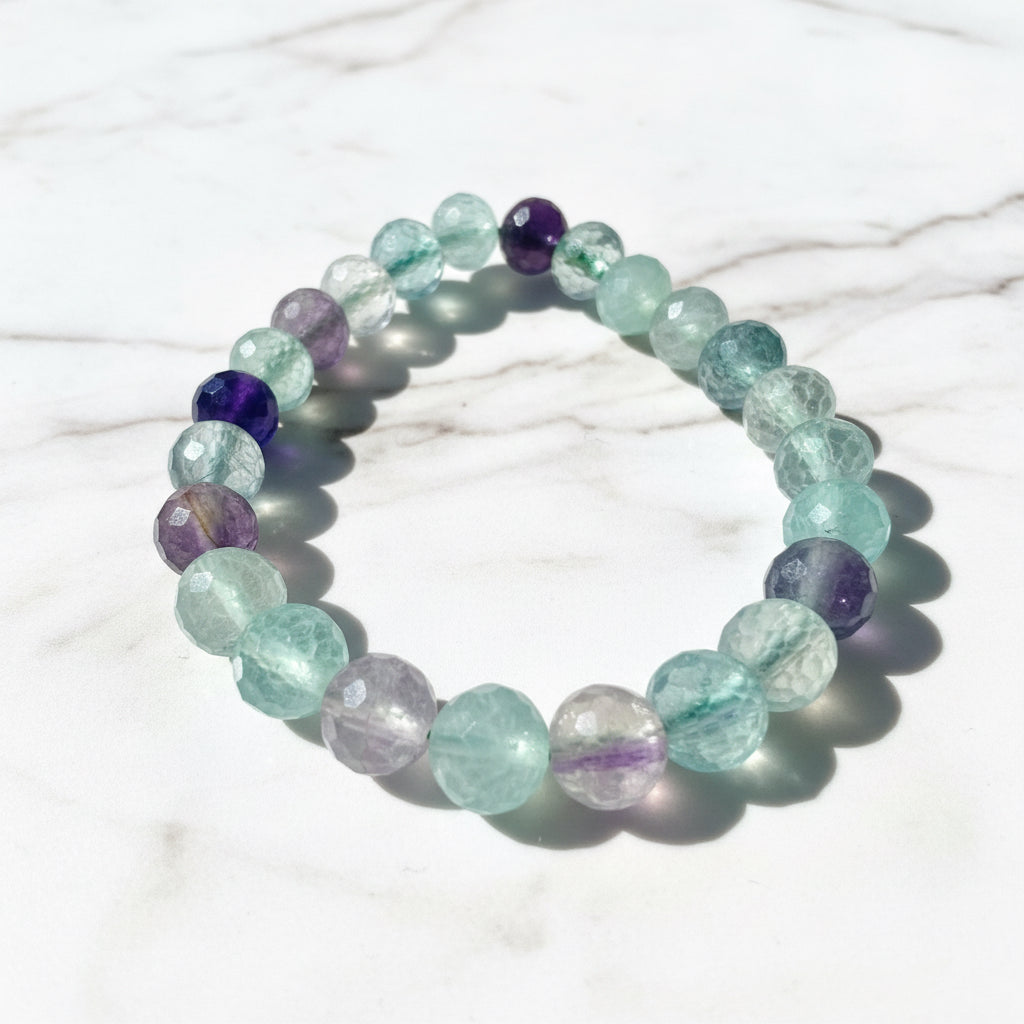 Natural Color Gemstone Stretch Bracelets* Janine Gerade