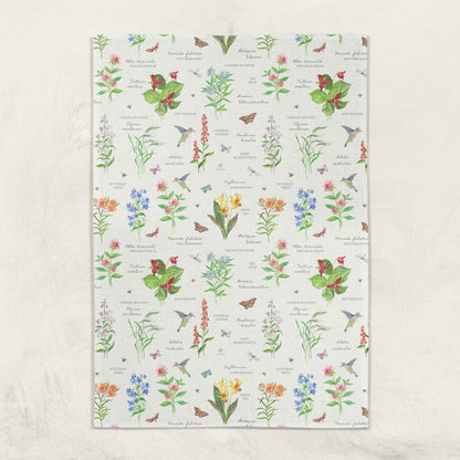 Floral Pattern Kitchen Towel