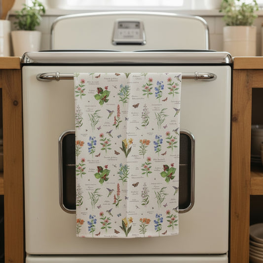 Herbarium Linen Kitchen Towel