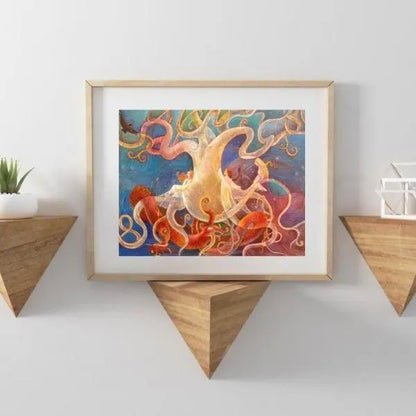 Norwegian Dragon, 11x14 from Imagine a Dragon Illustrated By Eujin Kim Neilan - Uni-T