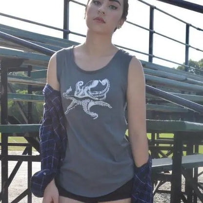 Octopus Sleeveless Shirt - Uni-T