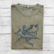 Men's Octopus T-shirt - Unique Sea Creature Design