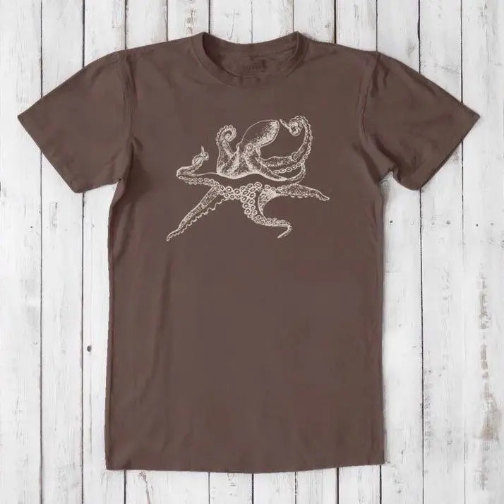 Men's Octopus T-shirt - Unique Sea Creature Design