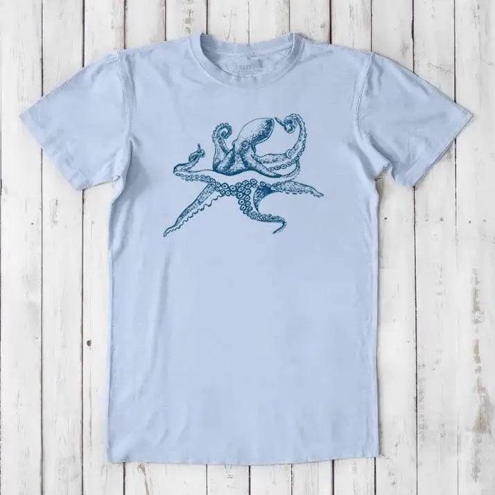 Men's Octopus T-shirt - Unique Sea Creature Design