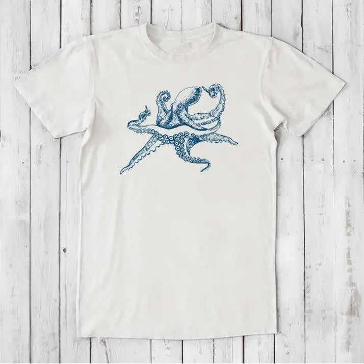 Men's Octopus T-shirt - Unique Sea Creature Design