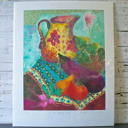On the Gypsy Scarf - Giclee Print - Uni-T