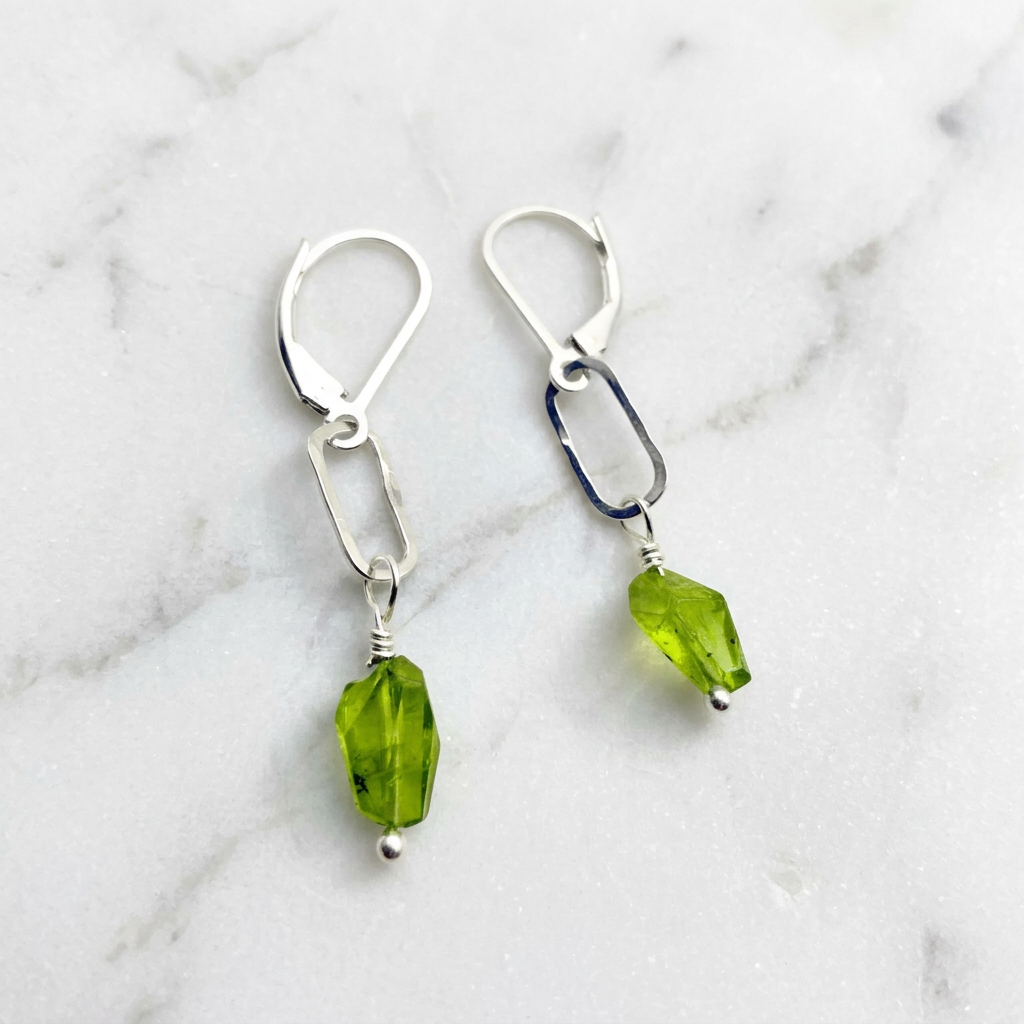 Paperclip Link Earrings