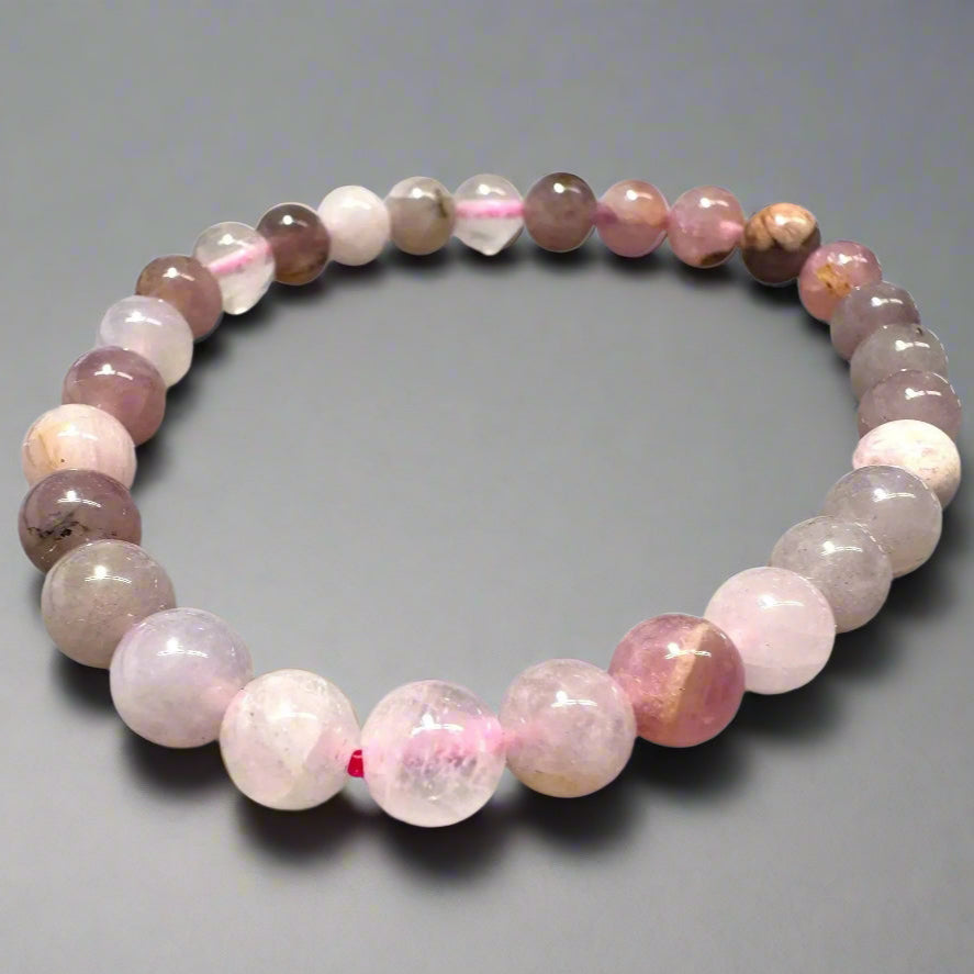 Pink Gemstone Stretch Bracelets* Janine Gerade
