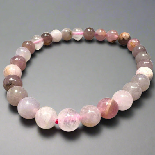 Pink Gemstone Stretch Bracelets* Janine Gerade