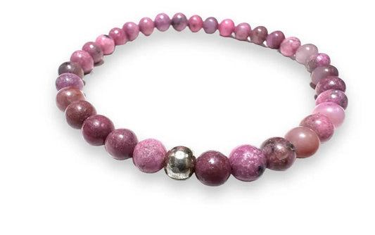 Pink Gemstone Stretch Bracelets* Janine Gerade