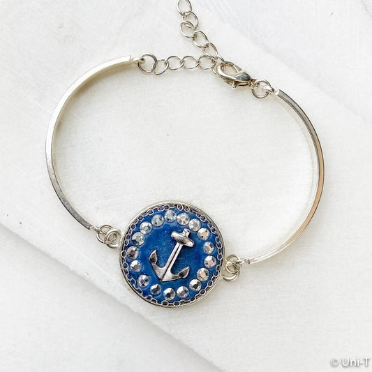 Polymer Clay and Crystals Adjustable Bracelets - Uni-T