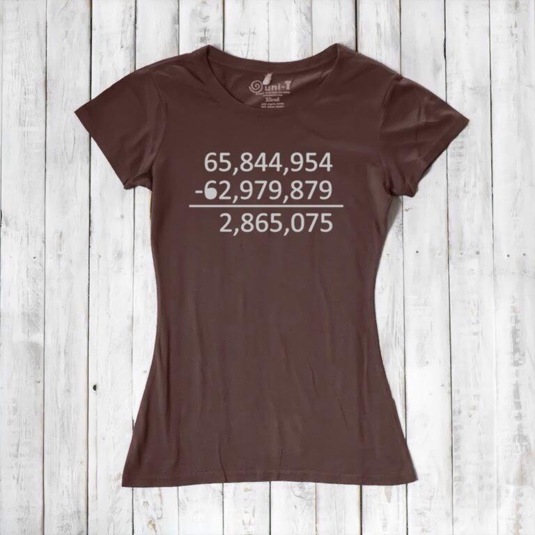 Popular Vote Count T-Shirt For Women - Uni-T