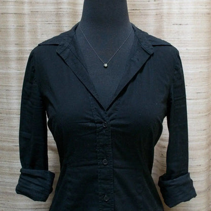 Pyrite Gemstone & Oxidized Silver Necklace - Uni-T