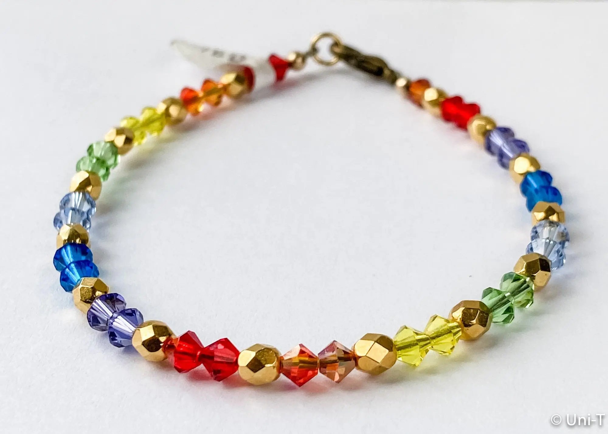 Rainbow Bracelets, Chakra Jewelry