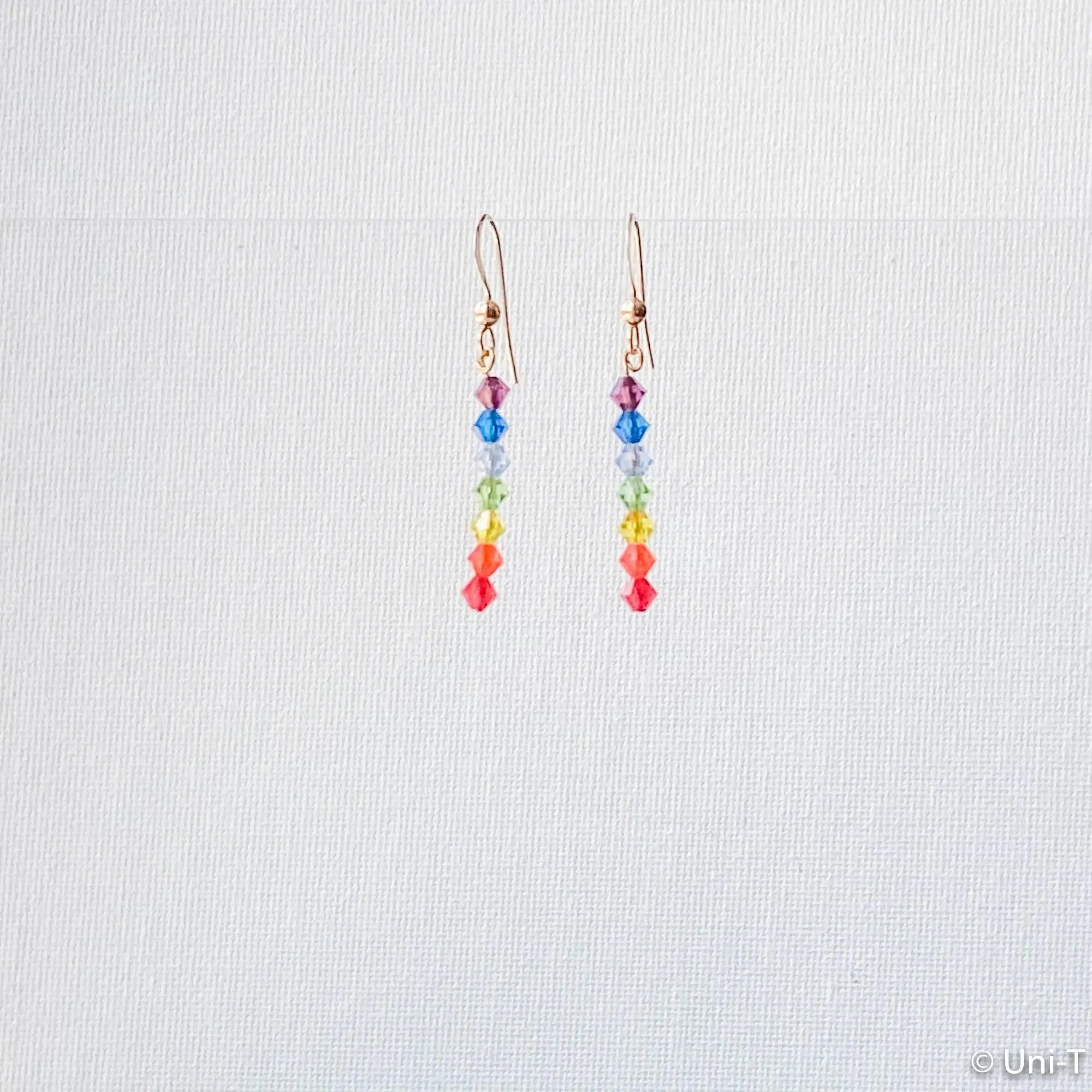 Rainbow Crystal Earrings