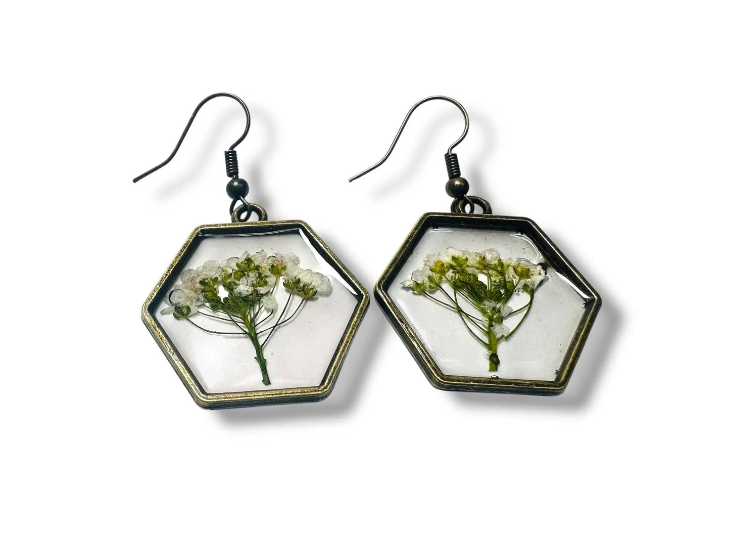 Real Flower Earrings* Janine Gerade