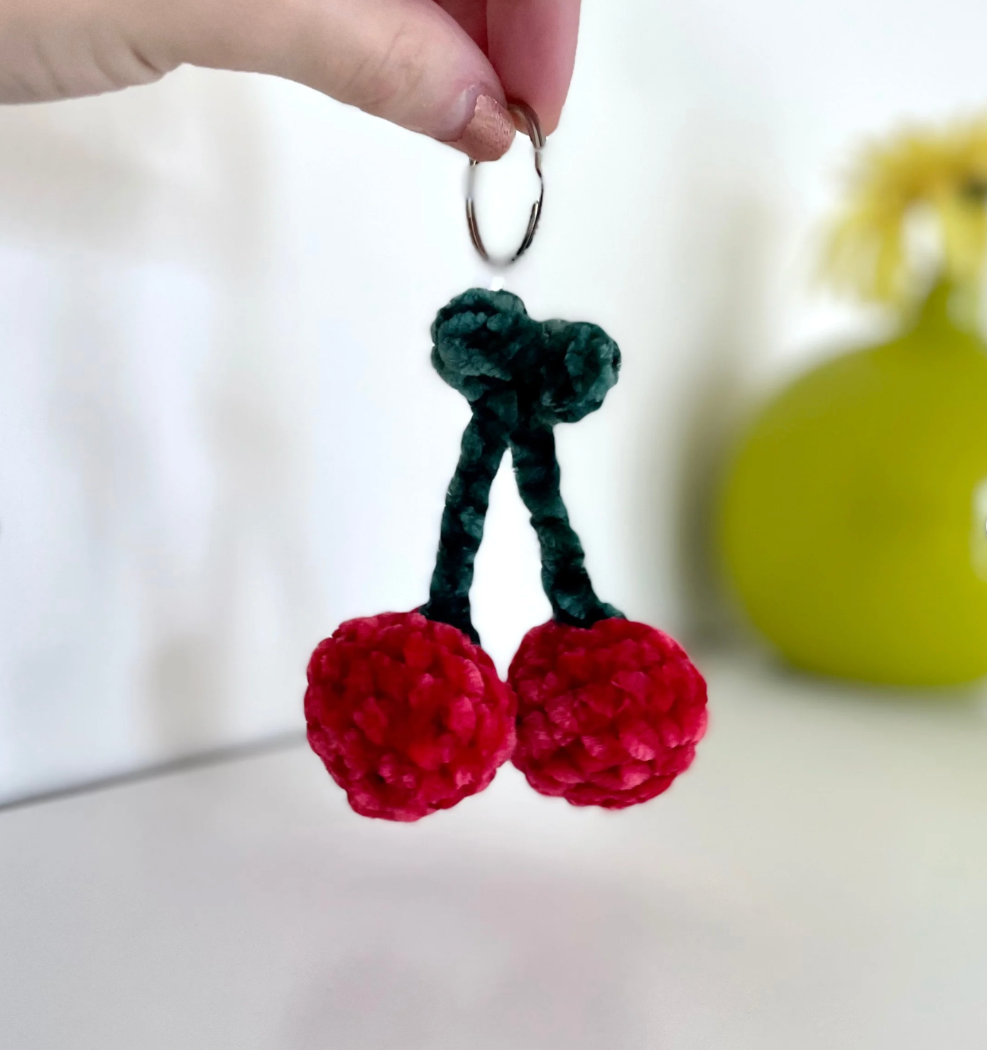 Cherry Keychain