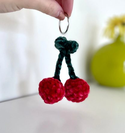 Cherry Keychain
