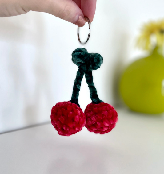 Cherry Keychain