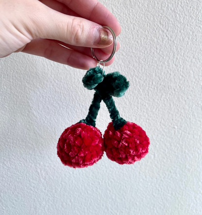 Cherry Keychain