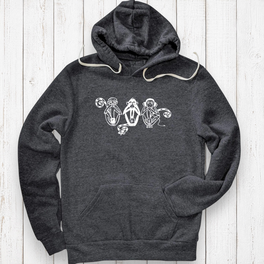See No Evil Hear No Evil Speak No Evil Unisex Hoodie Uni-T