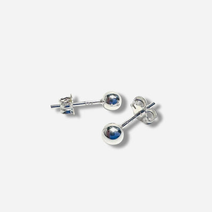 Silver Ball Studs/Silver Stud Earrings*