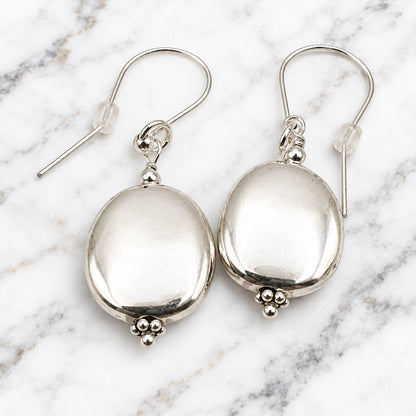 Vintage Silver Coin Earrings