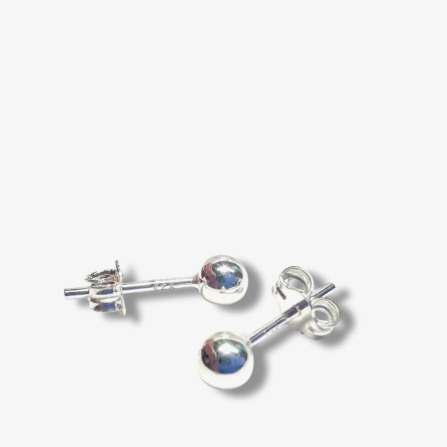 Silver Ball Studs/Silver Stud Earrings*
