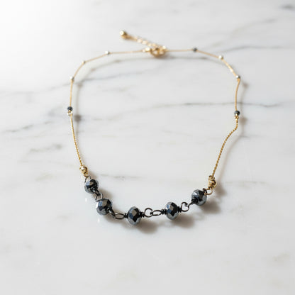 Gold and Silver Dainty Chain Necklace*