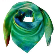 Square Silk Scarf - Ocean Glory