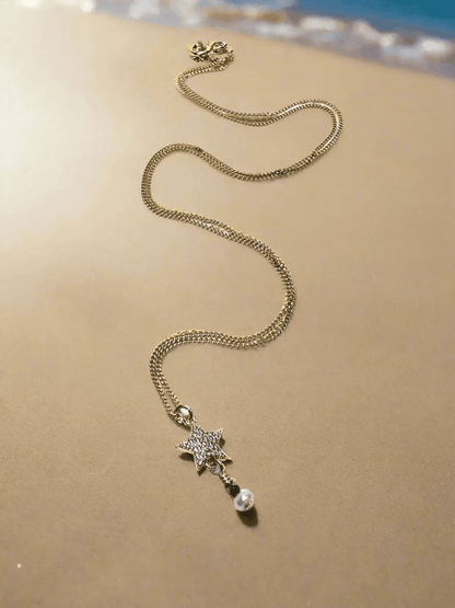 Star Necklace, Pave Star Necklace, Gold Star Necklace* Janine Gerade