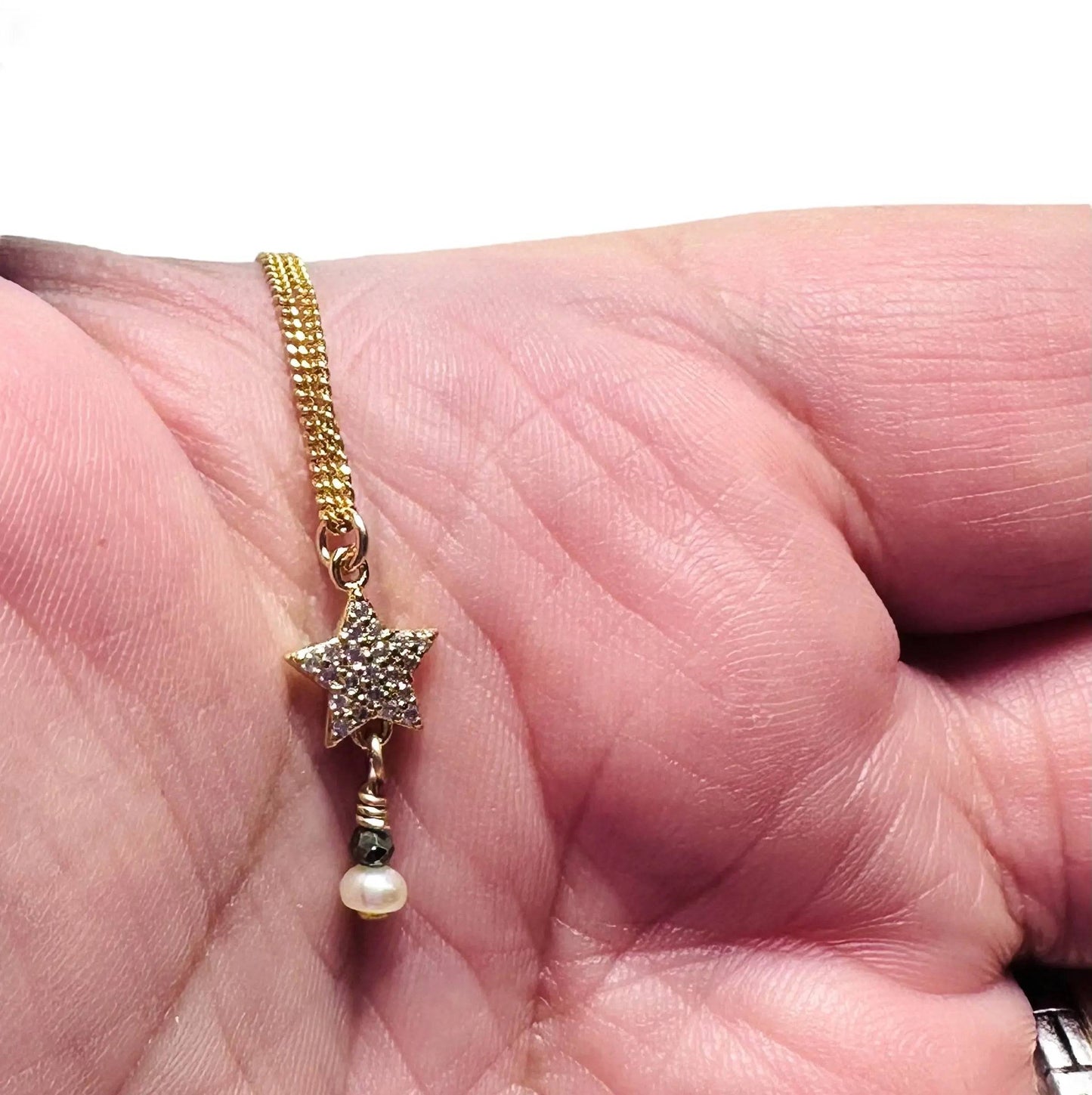 Star Necklace, Pave Star Necklace, Gold Star Necklace* Janine Gerade