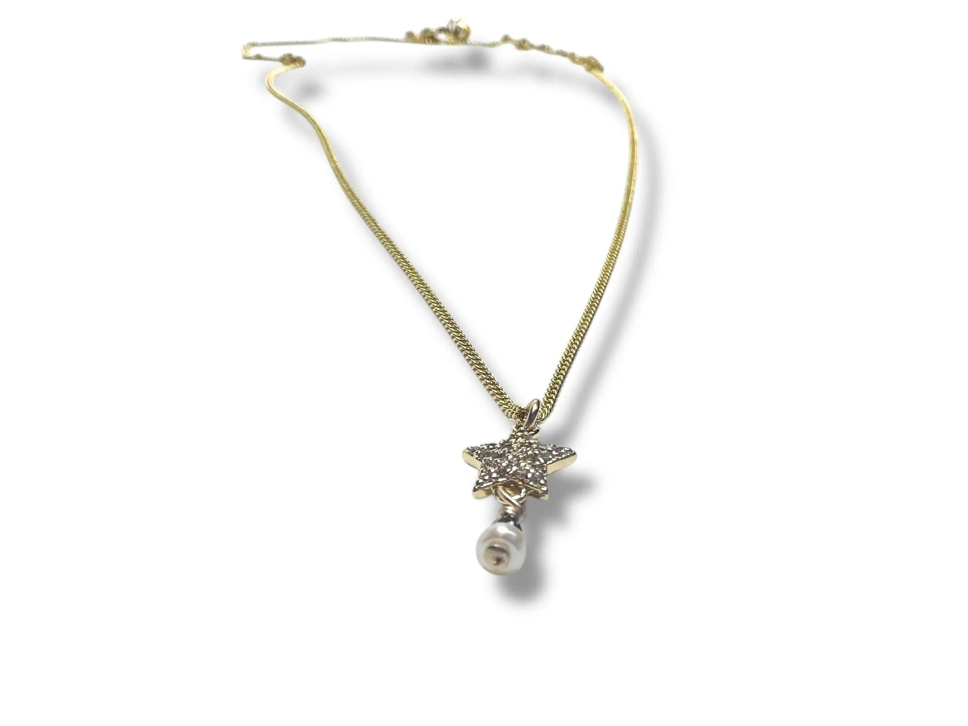 Star Necklace, Pave Star Necklace, Gold Star Necklace* Janine Gerade