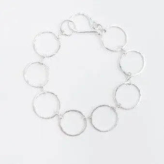 Sterling Silver Chain Bracelet Uni-T