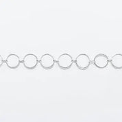 Sterling Silver Chain Bracelet Uni-T