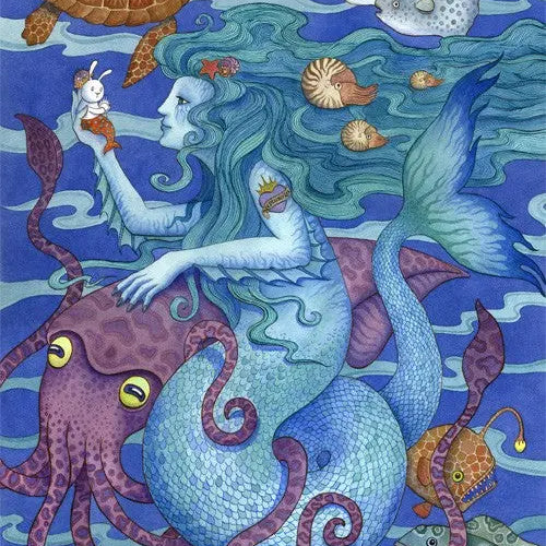 The-Gift_-Mermaid-art-print-ocean-sealife-illustration-Carrie-Wagner-36014355.jpg