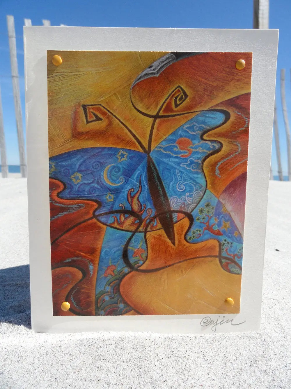 The Pen, Greeting Card - Uni-T