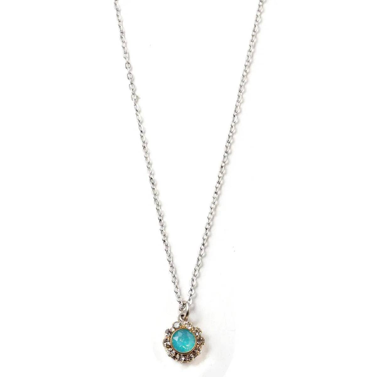 Tiny Circle Necklace Elements Jill Schwartz