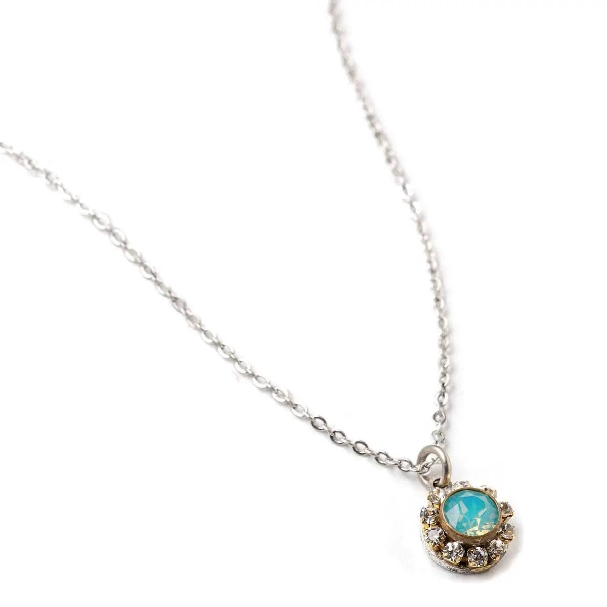 Tiny Circle Necklace Elements Jill Schwartz