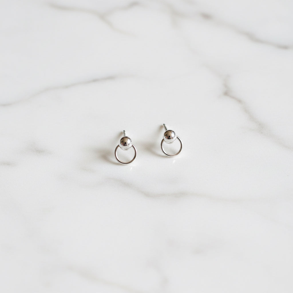 Tiny Loop Studs* Janine Gerade