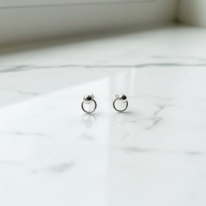 Tiny Loop Studs* Janine Gerade