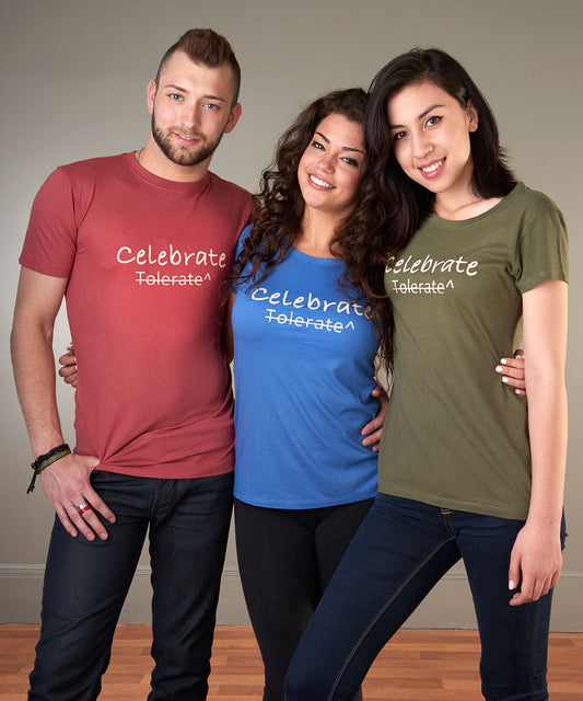 Tolerate To Celebrate Movement T-Shirt For Men, Natick High School Gender-Sexuality Alliance Tshirt, By Uni-T - Uni-T